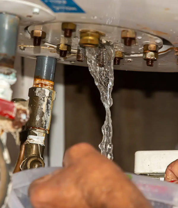 Water heater leak repair and replacement service in NYC